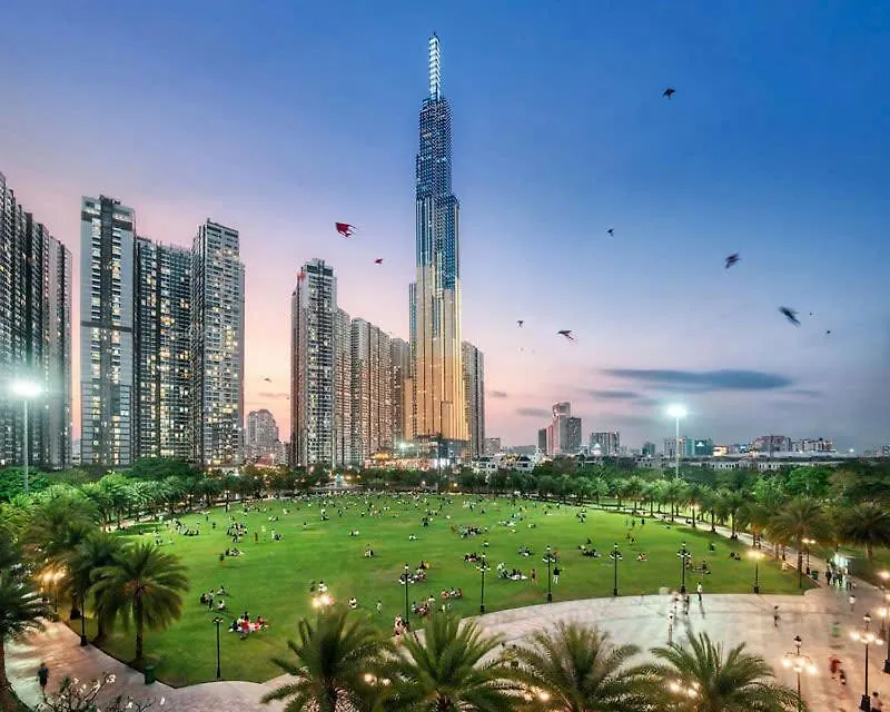 Hana Homestay- 1 Phong Ngu Trong Can Ho Chu Nha Dang O Tai Vinhome Central Park Tan Cang Binh Thanh Hcm- Sat Landmark 81 Ho Chi Minh City Homestay